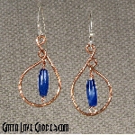 Wire and Bead Earrings
