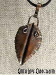 Bradford Pear Leaf Pendant