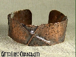 Folded Copper Cuff