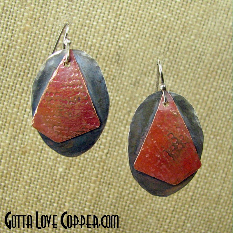 Copper-on-Nickel Earrings