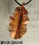 Chestnut Oak Leaf Pendant