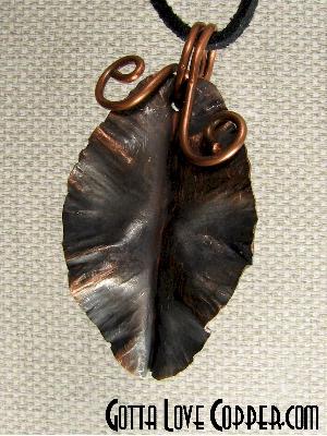 Dogwood Leaf Pendant