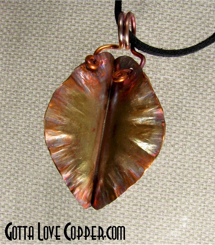 Yellowwood Leaf Pendant