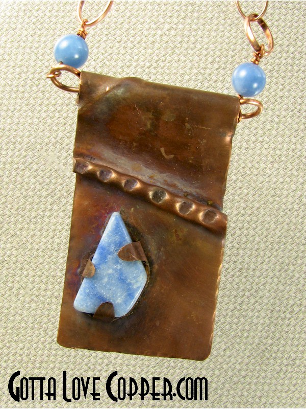 Blue Quartz Pendant